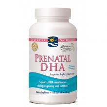 NordicNatural挪威小鱼孕妇鱼油DHA Prenatal DHA-180s（运输途中的物理变化，融化、断裂、变形、结冰等情况，不予理赔）