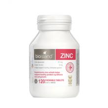 BioIsland儿童补锌Zinc-120s（运输途中的物理变化，融化、断裂、变形、结冰等情况，不予理赔）