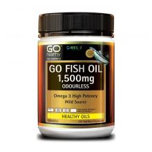 Go Healthy 高之源 无腥味深海鱼油 1500mg 210粒（运输途中的物理变化，融化、断裂、变形、结冰等情况，不予理赔）