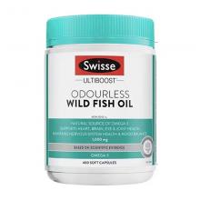 Swisse 深海鱼油软胶囊1000mg 400粒（运输途中的物理变化，融化、断裂、变形、结冰等情况，不予理赔）