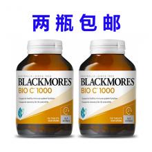 【2瓶包邮】Blackmores 天然活性VC维生素C 1000mg 150片 *2瓶
