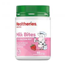 Healtheries Milk Bites Strawberry 50s 贺寿利 儿童奶片（草莓味）