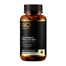 GO Healthy 高之源 维生素E+辅酶Q10 130c（运输途中的物理变化，融化、断裂、变形、结冰等情况，不予理赔）