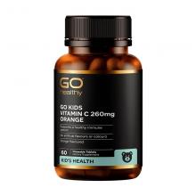 GO HEALTHY高之源儿童VC咀嚼片60粒 (橙味）
