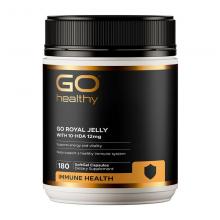Go Healthy royal jelly 180c 高之源蜂王浆 胶囊 1000mg 180粒 （运输途中的物理变化，融化、断裂、变形、结冰等情况，不予理赔）