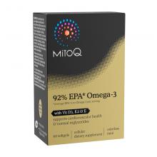 MitoQ 高纯度鱼油 92% EPA Omega 3-60s （运输途中的物理变化，融化、断裂、变...
