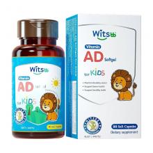 Witsbb健敏思 无敏婴幼儿童维生素AD 胶囊 90粒 （运输途中的物理变化，融化、断裂、变形、结...