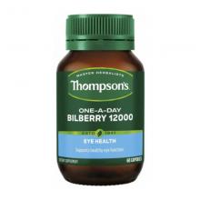 【2025.11】Thompsons汤普森蓝莓越橘护眼Bilberry-12000mg-30c
