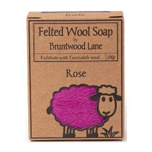 Felted Wool Soap羊毛毡羊毛皂100g 玫瑰