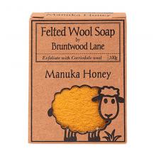 Felted Wool Soap羊毛毡羊毛皂100g 麦卢卡蜂蜜