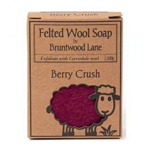 Felted Wool Soap羊毛毡羊毛皂100g 莓果香